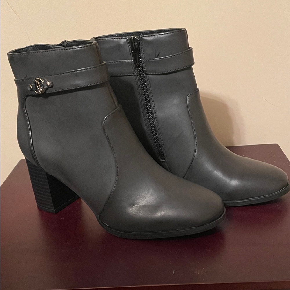 Charter Club Black Ankle Booties